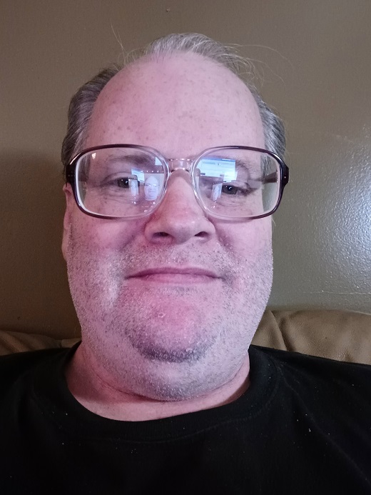 Me at Age 50 shaved with stubble. Meet Andy Anderson