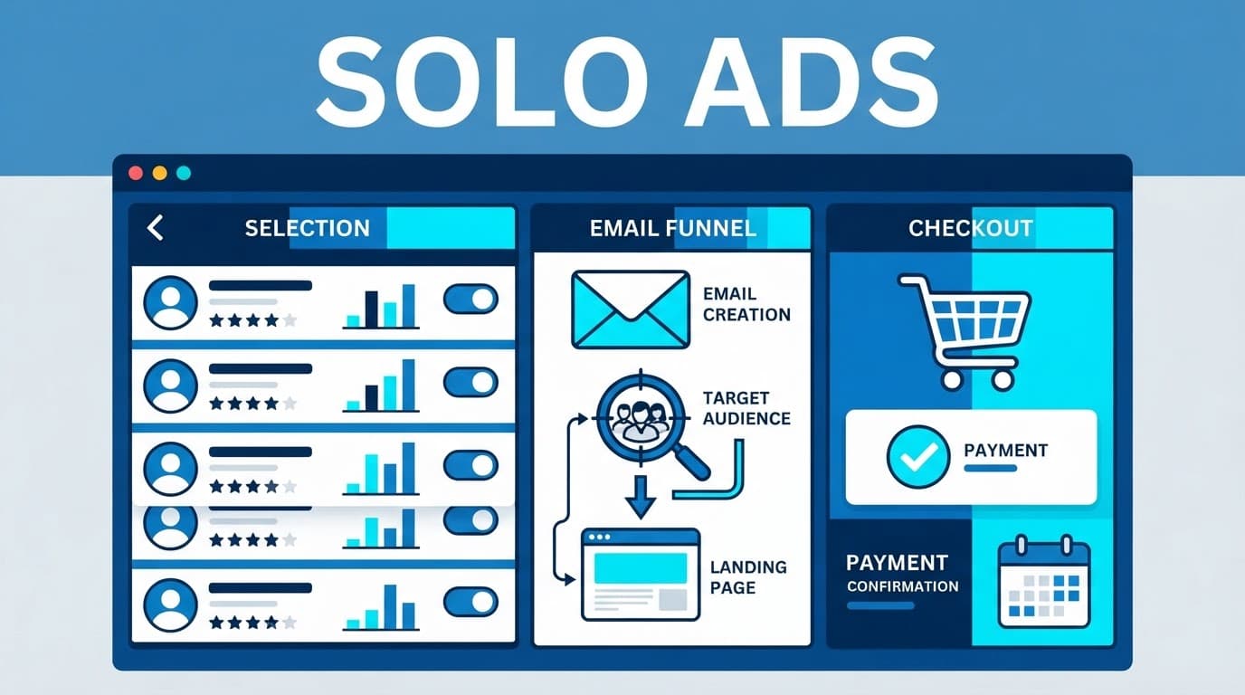 An online marketplace dashboard featuring a bold top headline and a clean, structured data layout.